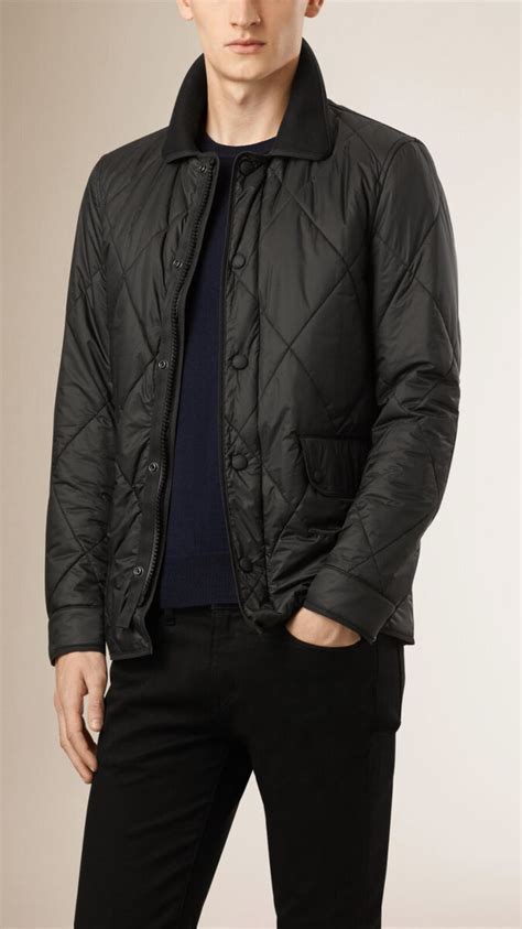 men's burberry camel britt|burberry brit quilted jacket.